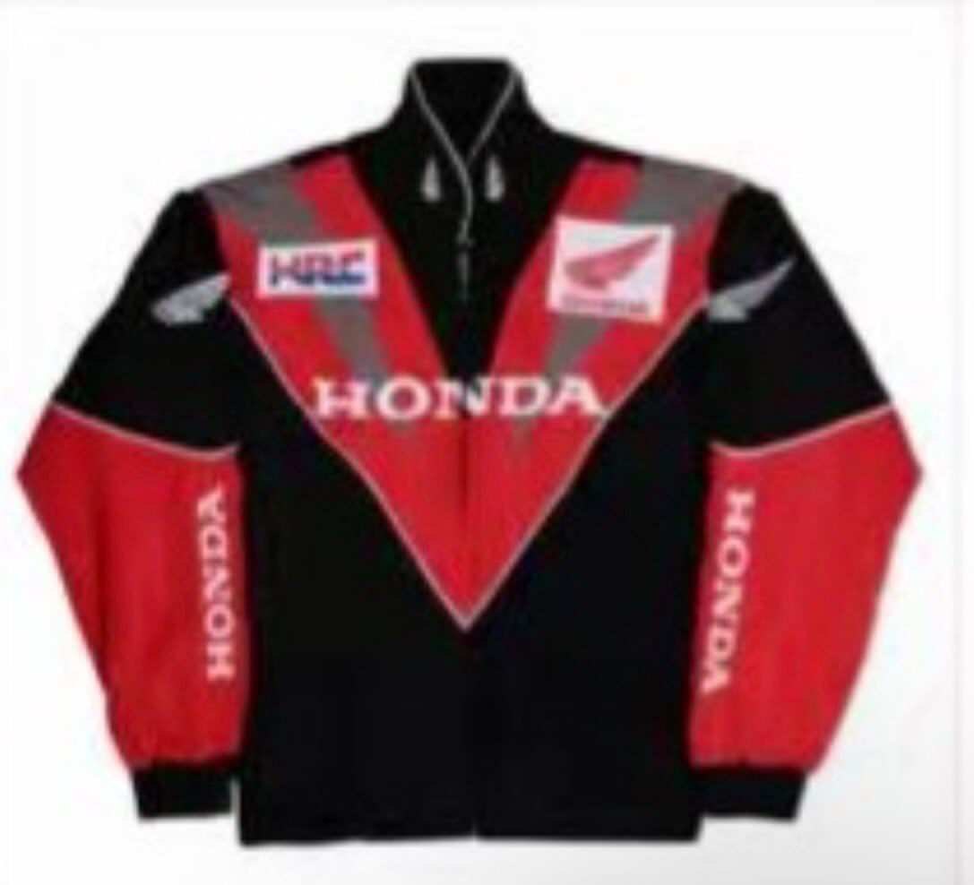 Honda HRC Racing Jacket - Black & Red