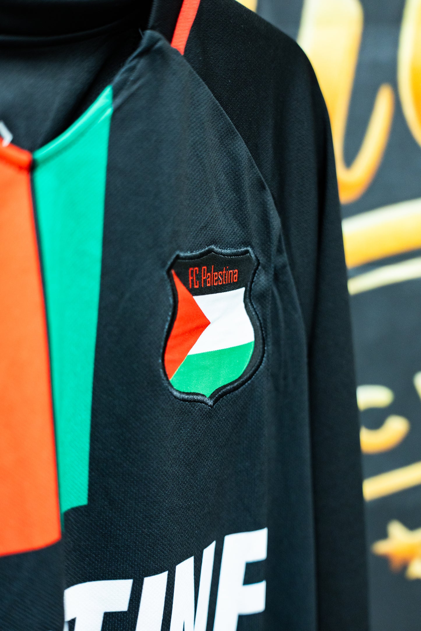 Black Palestine Long Sleeve Jersey