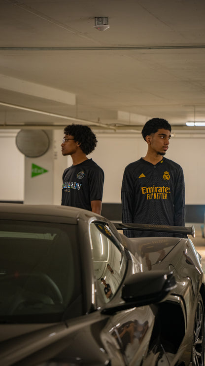 Black Real Madrid - Long Sleeve