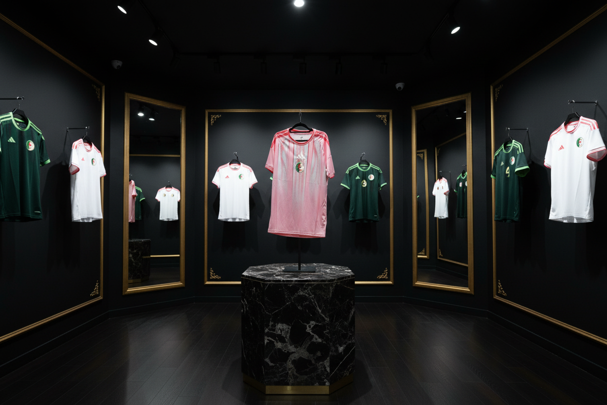 Algeria Pink Special Edition Jersey Premium Store Display