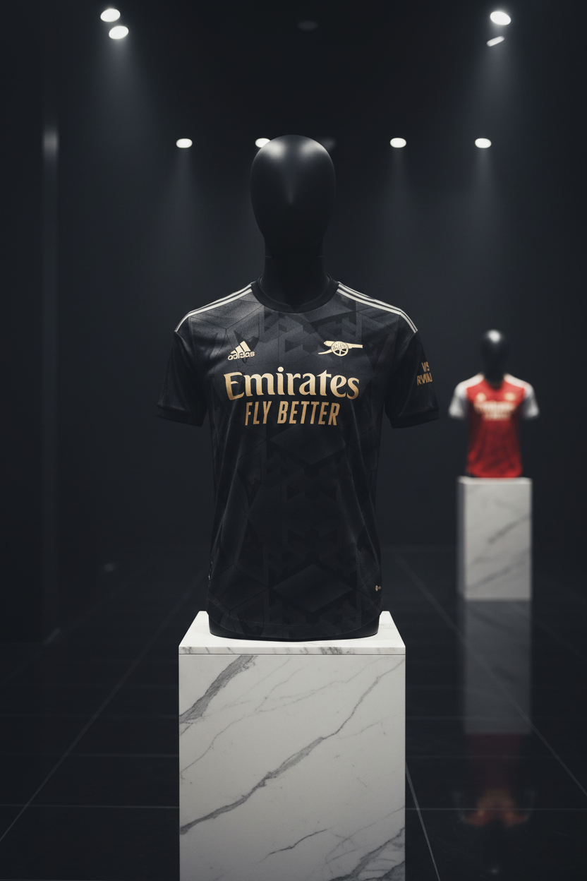 Arsenal Away Jersey Pedestal Display