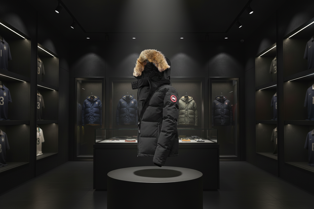 Canada Goose premium showroom display