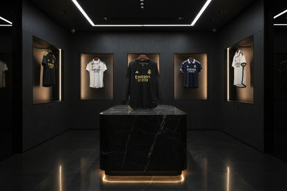 Black Real Madrid - Long Sleeve