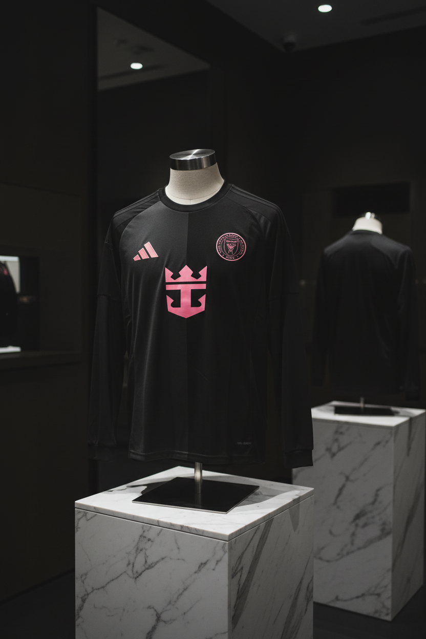 Inter Miami Jersey Pedestal Display