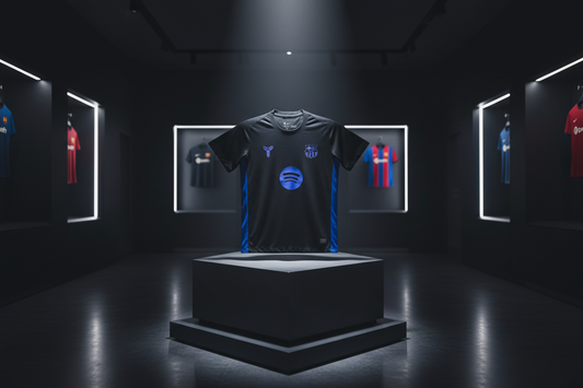 Kobe x Barca Training Kit Display - Improved Lighting