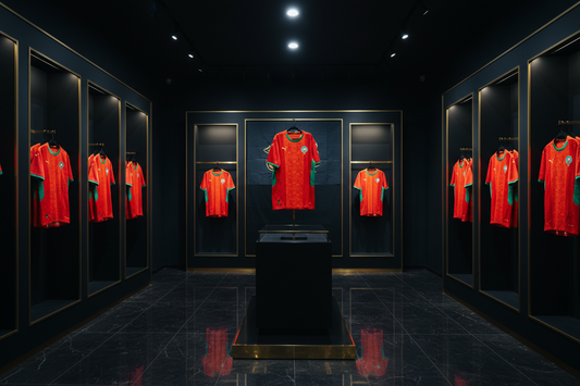 Morocco National Jersey Premium Store Display