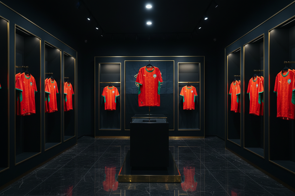 Morocco National Jersey Premium Store Display