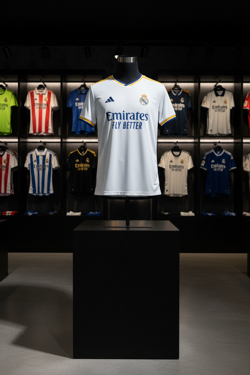Real Madrid 23-24 Home Kit - Premium Store Display