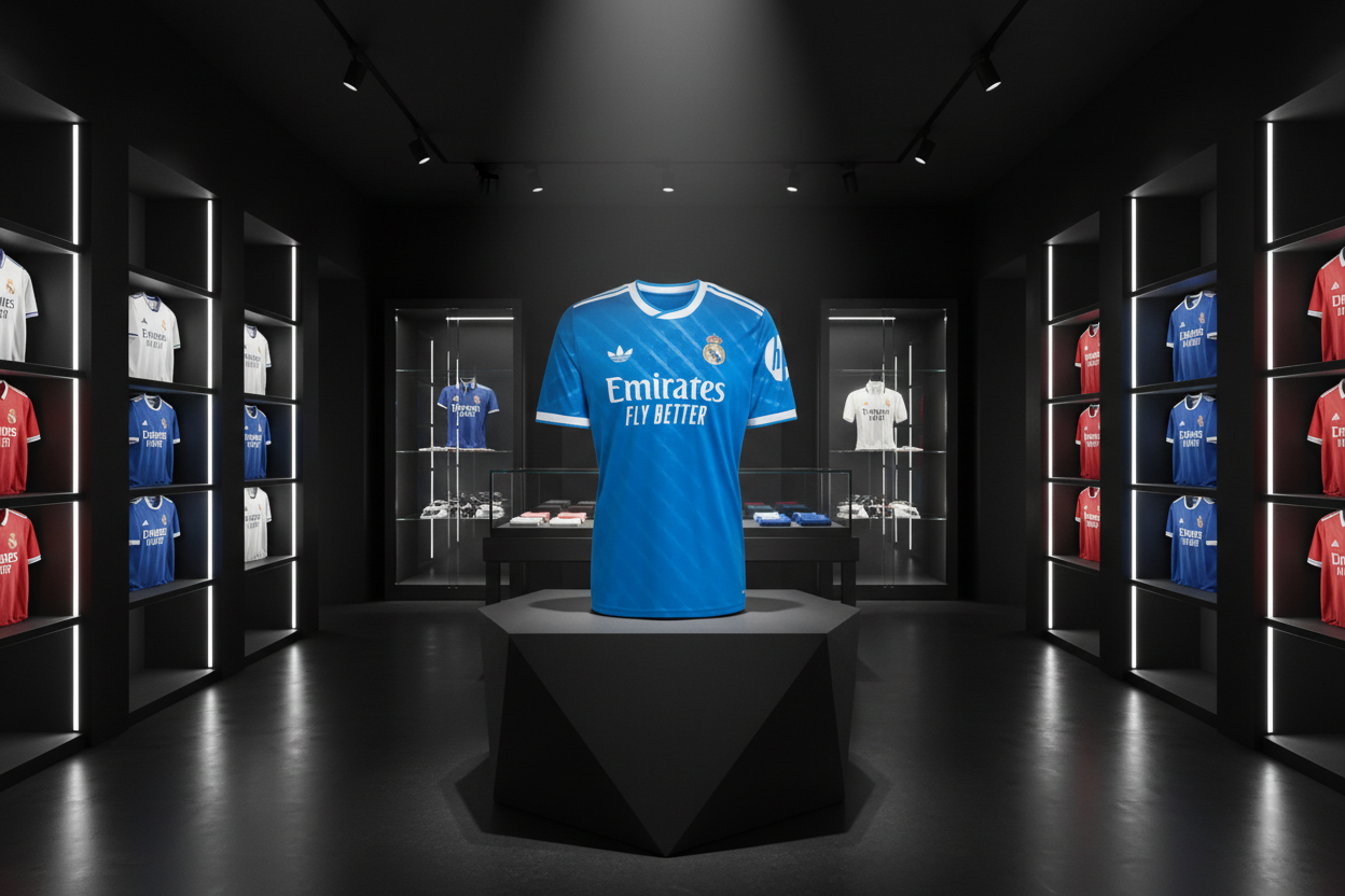 Real Madrid 25/26 Third Kit Premium Display