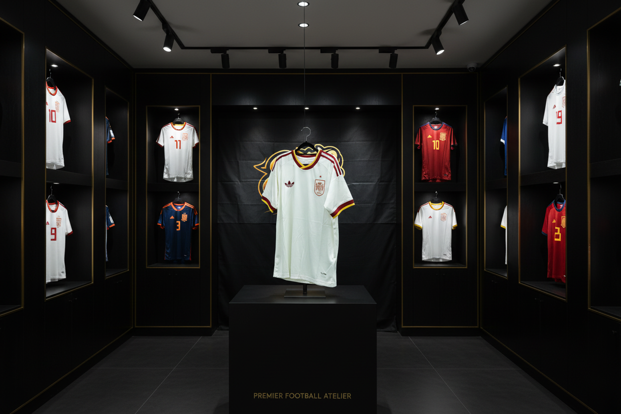 Spain Away Jersey Premium Store Display