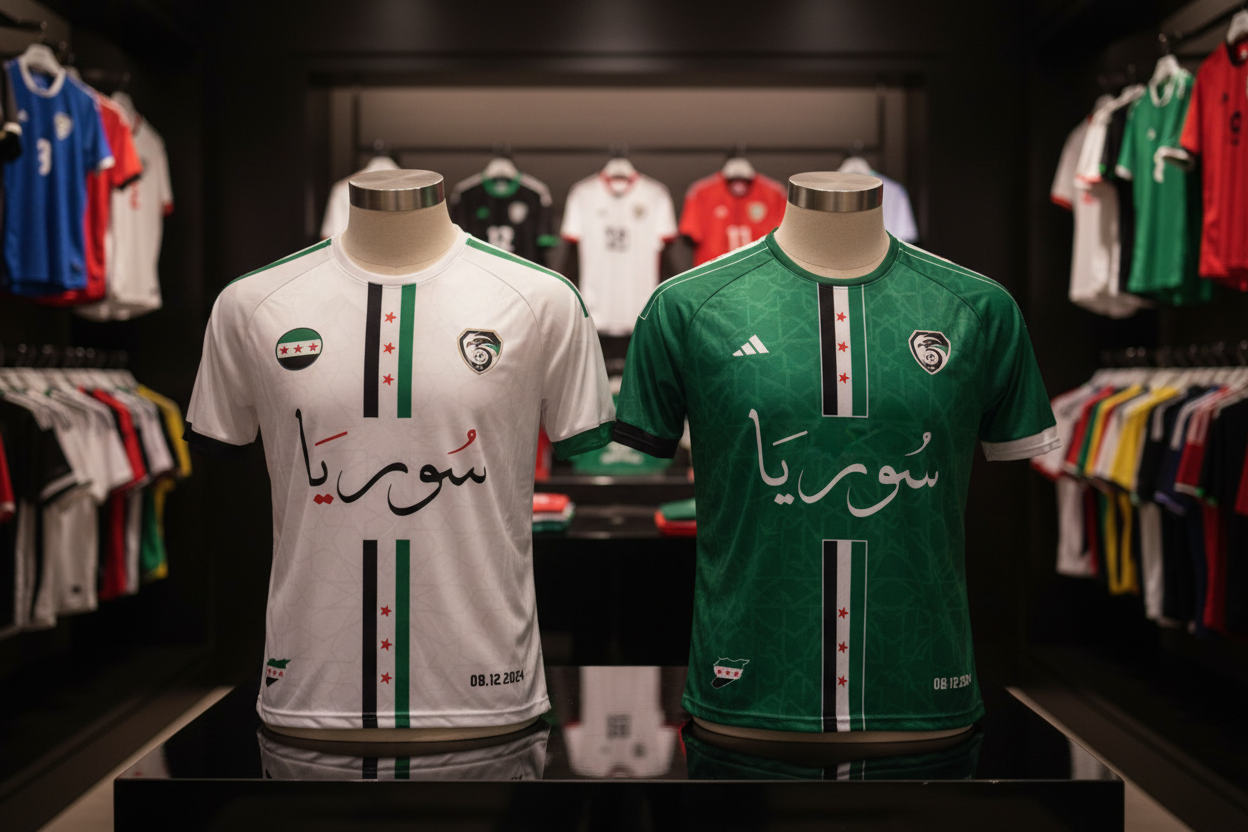 Syria Jerseys Premium Store Display